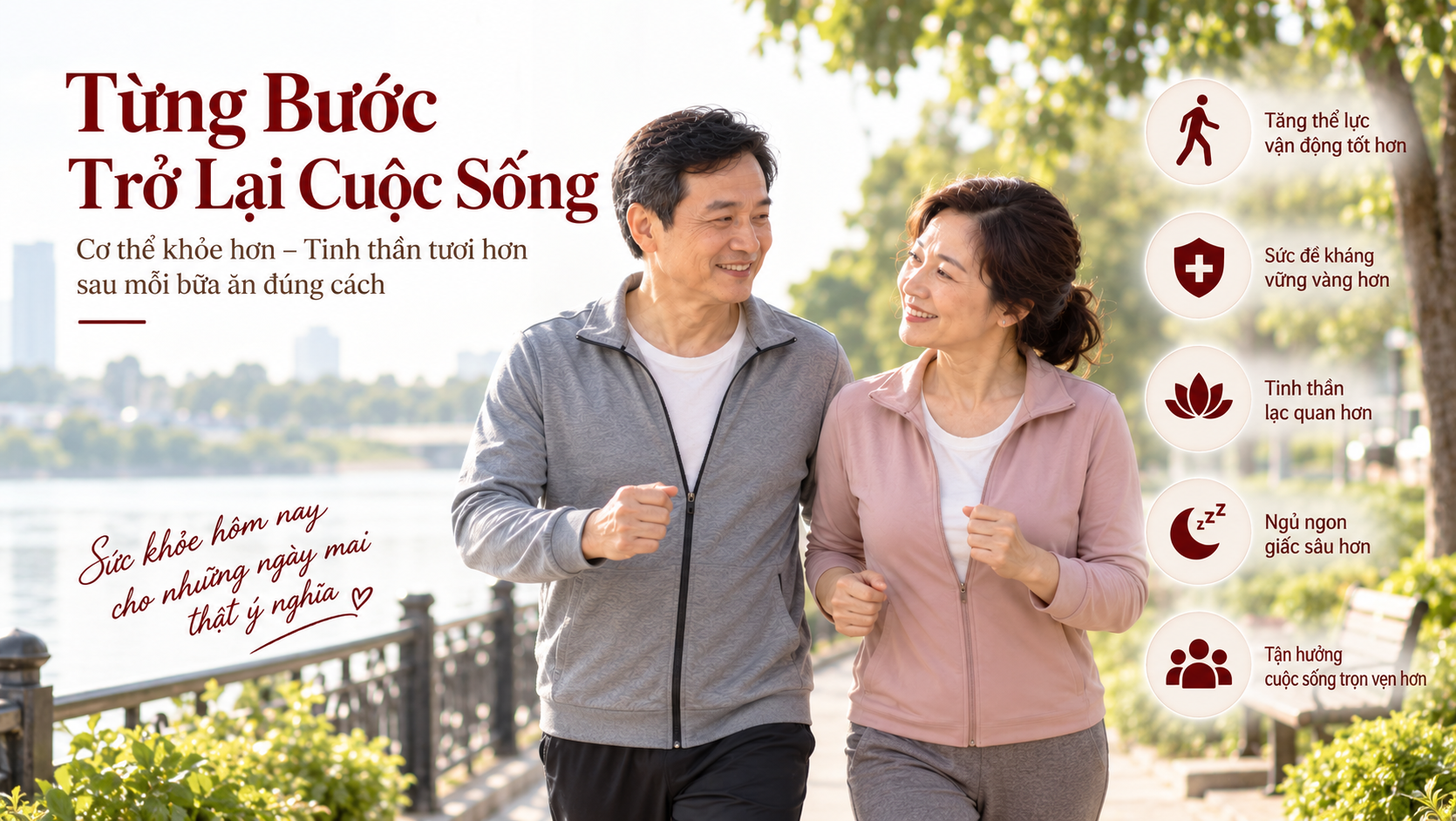 5 nền tảng phục hồi sau ốm tìm nguyên nhân dinh dưỡng giấc ngủ vận động căng thẳng