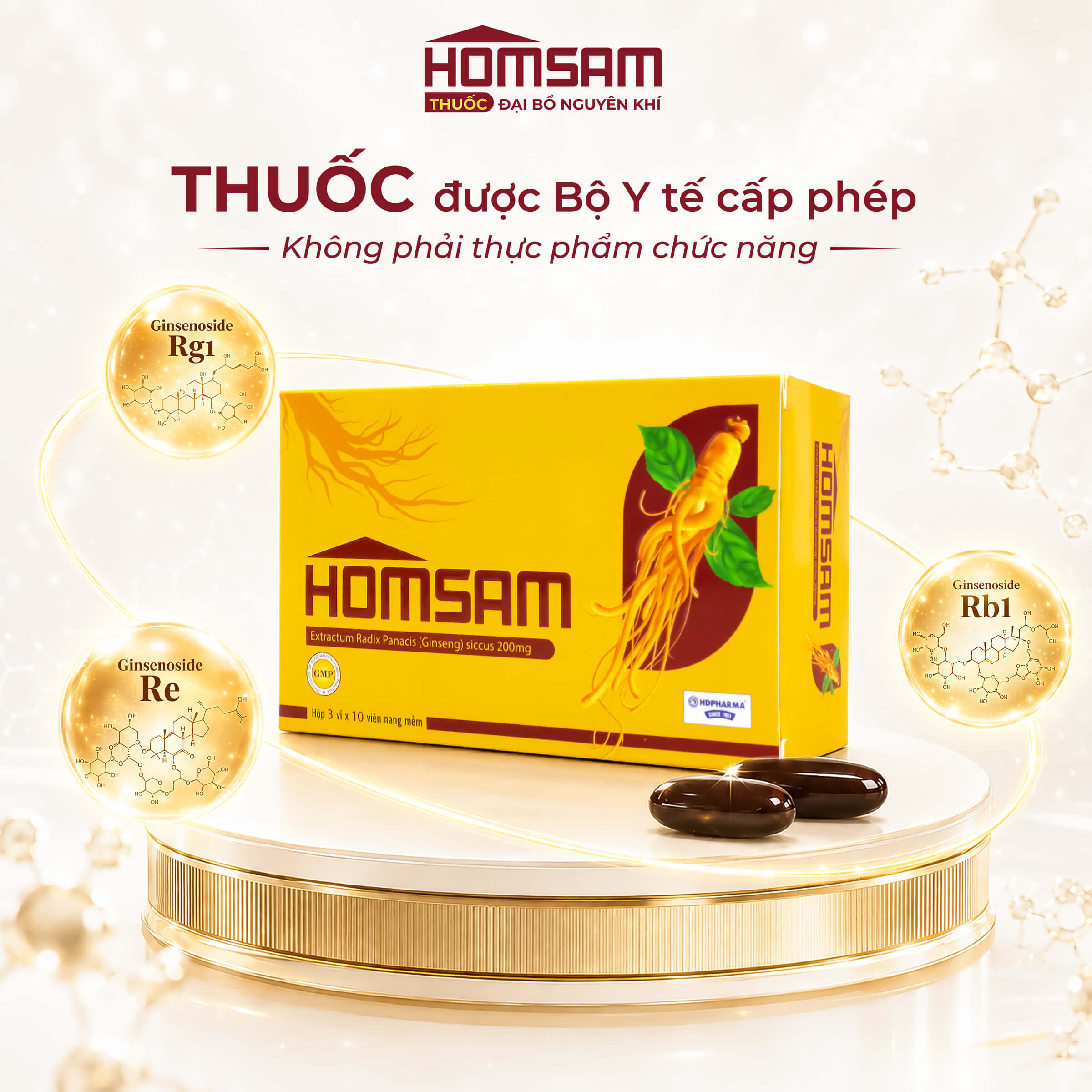 thuốc nhân sâm homsam