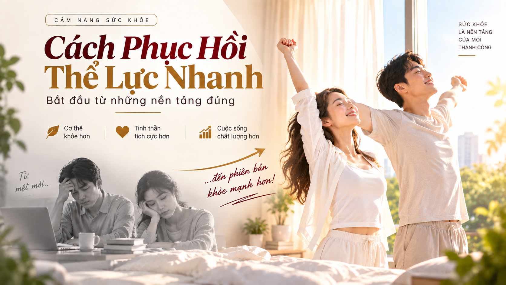 cách phục hồi thể lực nhanh đại bổ nguyên khí