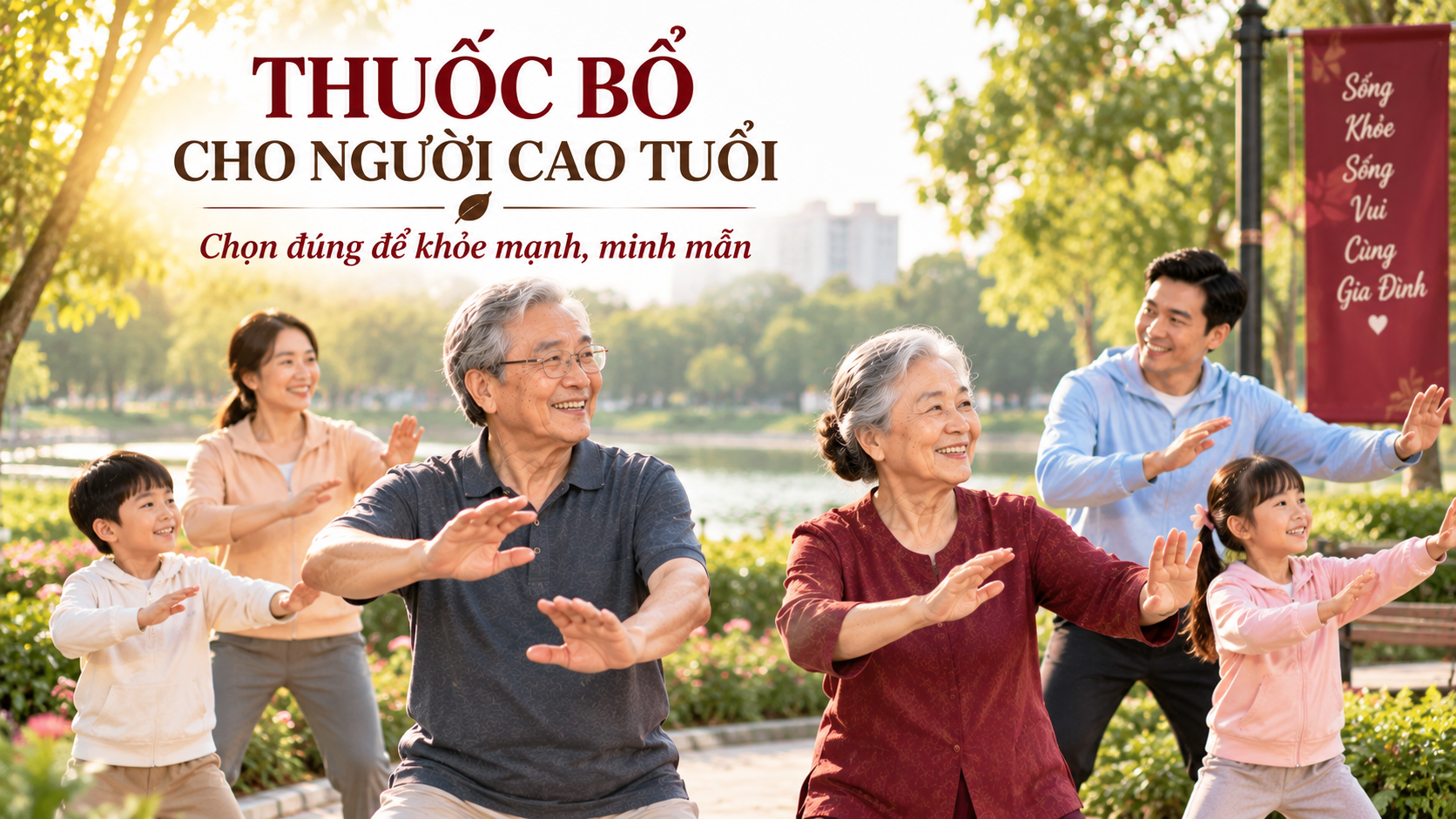 thuốc bổ cho người cao tuổi và chăm sóc sức khỏe toàn diện