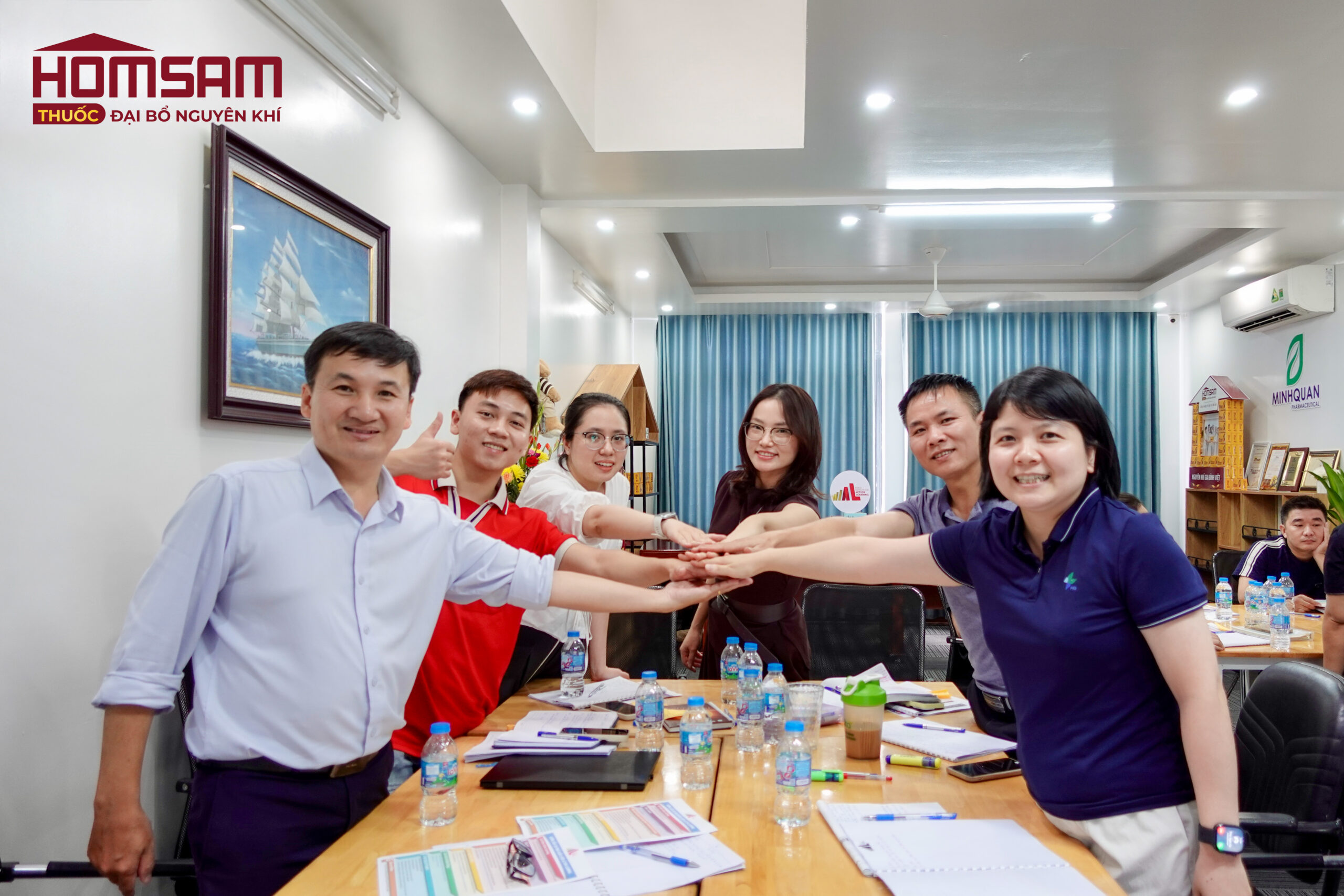 Không khí trao đổi, huấn luyện trong buổi đào tạo Action Learning
