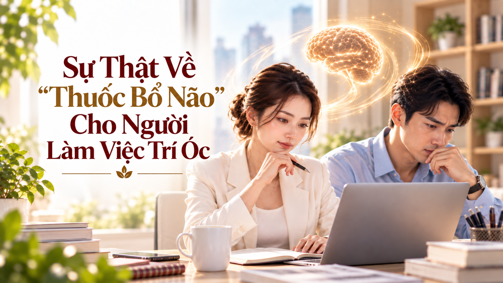 sự thật về thuốc bổ não cho người làm việc trí óc